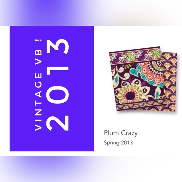 !RARE! Vera Bradley Tech Case ✨ Plum Crazy - Picture 2 of 9